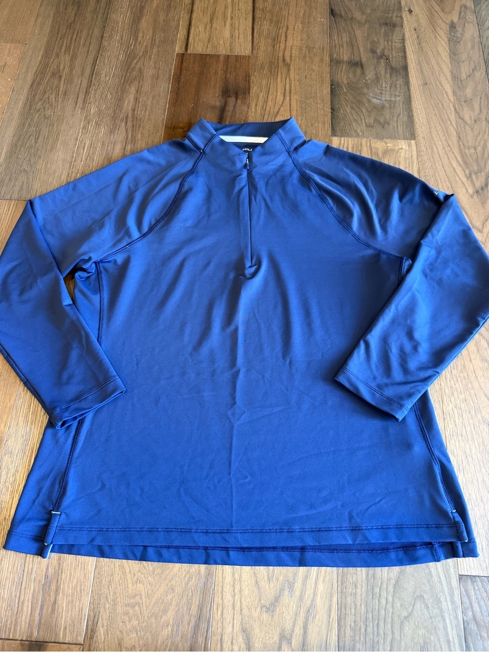 Peter Millar Women’s XL Navy Blue 1/4 Zip Sun Protection Pullover - Like New